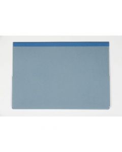 EXACOMPTA GUILDHALL REINFORCED LEGAL DOUBLE POCKET WALLET BLUE (PACK OF 25) 218-BLU