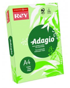 Adagio Bright Green A4 Coloured Card 160gsm (Pack of 250) 201.1212