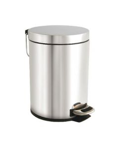 STAINLESS STEEL PEDAL BIN 5 LITRE VOW/PB.05