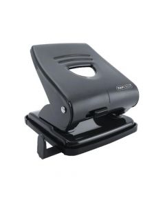 Rapesco 827 Hole Punch w/Paper Guide Capacity 30 Sheets Black PF827AB1