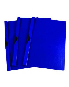 Q-Connect Quickclip File 6mm A4 Dark Blue (Pack of 25) KF00468