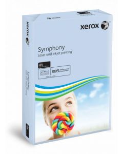 XEROX SYMPHONY PASTEL  BLUE A4 PAPER 80GSM (PACK OF 500 SHEETS, 1 REAM)