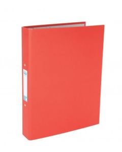 ELBA A4 RED 25MM PAPER OVER BOARD RING BINDER (PACK OF 10 BINDERS) 400033497