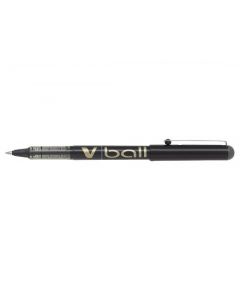 Pilot V-Ball Rollerball Pen Fine Black (Pack Of 12) Blvb7-01