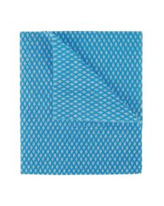 2WORK ECONOMY CLOTH 420X350MM BLUE (PACK OF 50) 104420BLUE