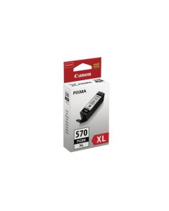 Canon Pgi-570Bk Xl Black High Yield Ink Cartridge (Pack Of 2) 0318C007