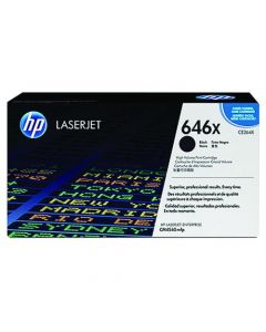 Hp 646X Black High Yield Laserjet Toner Cartridge Ce264X