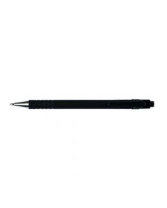 Q-Connect Lamda Ballpoint Pen Medium Black (Pack Of 12) Kf00672