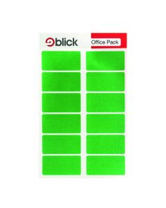BLICK LABELS IN OFFICE PACKS 25MMX50MM GREEN (PACK OF 320) RS019558