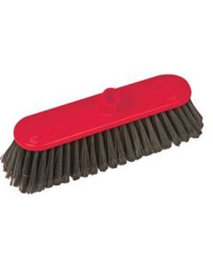 SYR TRADITONAL SOFT BROOM RED - 26.7CM WIDE - INDOOR USE - COMPATIBILE WITH INTERCHANGEABLE HANDLE