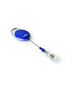 DURABLE BADGE REEL STYLE BLUE (PACK OF 10) 8324/07
