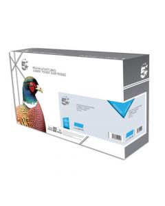 5 STAR OFFICE REMANUFACTURED LASER TONER CARTRIDGE PAGE LIFE 2700PP CYAN [HP 312A CF381A ALTERNATIVE]
