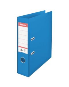 ESSELTE 75MM LEVER ARCH FILE POLYPROPYLENE A4 BLUE (PACK OF 10 FILES) 48065