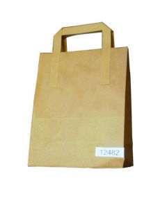 PAPER TAKEAWAY BAG BROWN (PACK OF 250) BAG-SPIC01-A