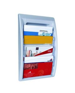 FAST PAPER OVERSIZED QUICKFIT WALL DISPLAY SILVER 4060.35