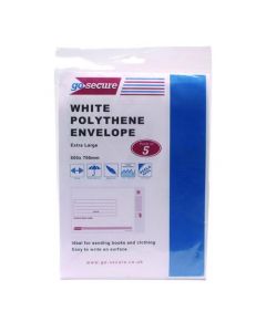 GO SECURE EXTRA STRONG POLYTHENE ENVELOPES 610X700MM (PACK OF 50) PB08230