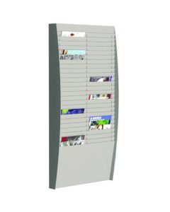 FAST PAPER A4 DOCUMENT CONTROL PANEL 50 COMPARTMENTS GREY V225.02