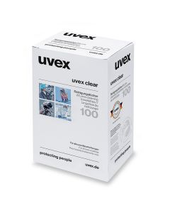 UVEX CLEANING TOWELETTES 100/BOX (PACK OF 1)