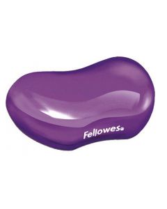 Fellowes Crystal Gel Flex Wrist Rest Purple 91477-72