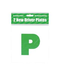 2 MAGNETIC P PLATES (PACK OF 10) C399