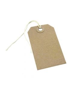 STRUNG TAG 146X73MM BUFF (PACK OF 1000) KF01613