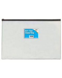 SUNDRY A4 ZIP BAG (PACK OF 12 BAGS) 300500