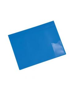 5 STAR OFFICE EXECUTIVE FLAT FILE SEMI-RIGID OPAQUE COVER A4 BLUE [PACK OF 5 FILES]