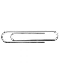 PAPERCLIPS GIANT SERRATED 73MM (PACK OF 100 CLIPS) 32521