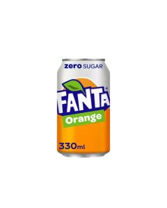 FANTA ORANGE ZERO CANS 330ML (PACK OF 24) 100231