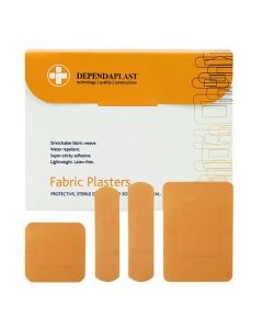 RELIANCE MEDICAL DEPENDAPLAST FABRIC PLASTERS (PACK OF 100) 516