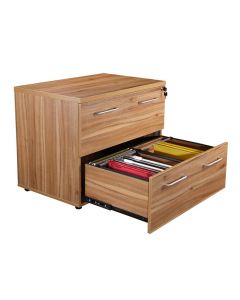 ALTO EXECUTIVE  SIDE FILING CABINET AMERICAN BLACK WALNUT TWO DRAWER