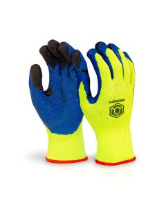 BEESWIFT LATEX THERMO-STAR FULLY DIPPED GLOVE SATURN YELLOW 11 (PACK OF 1)