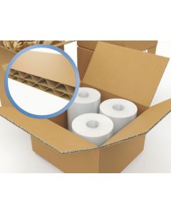 DOUBLE WALL CORRUGATED DISPATCH CARTONS 457X457X305MM BROWN (PACK OF 15) 59189