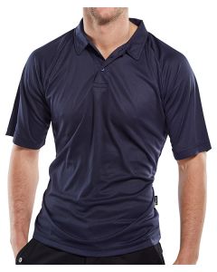 BEESWIFT B-COOL POLO SHIRT NAVY BLUE L (PACK OF 1)
