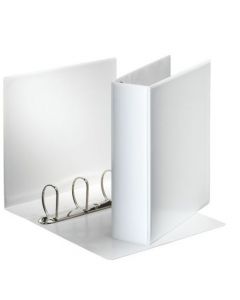 ESSELTE 60MM 4 D-RING PRESENTATION BINDER A4 WHITE 49706 (PACK OF 1)