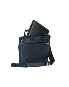 Monolith Slim 15.6 inch Laptop Case with Lockable Zips Black 3201