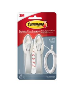3M Command Adhesive Cord Bundlers (Pack of 2) 17304