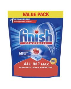FINISH DISHWASHER POWERBALL TABLETS ALL-IN-1 REF LEMON RB797723 [PACK 60]