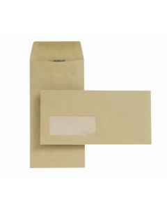 NEW GUARDIAN DL ENVELOPE WINDOW SELFSEAL MANILLA (PACK OF 1000) D25311