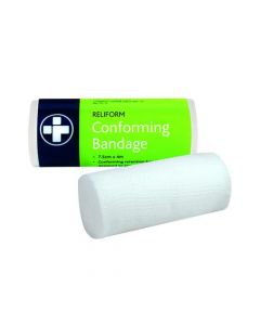 RELIANCE MEDICAL RELIFORM CONFORMING BANDAGE 75MMX4M (PACK OF 10) 432