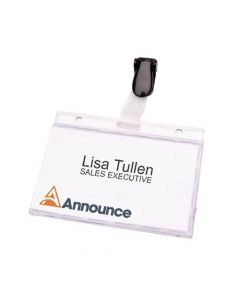 ANNOUNCE SECURITY PASS HOLDER 60X90MM (PACK OF 25) PV00925