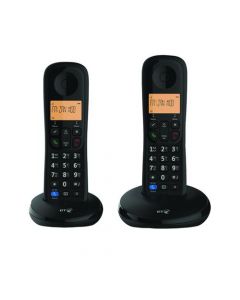 BT EVERYDAY DECT PHONE TWIN (UP TO 10 HOURS TALKING OR 100 HOURS STANDBY) 90662 (PACK OF 2)