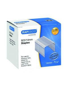 RAPESCO 923/14MM STAPLES (PACK OF 4000) S92314Z3
