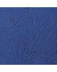 GBC LEATHERGRAIN A4 ROYAL BINDING COVERS BLUE (PACK OF 100) CE040029