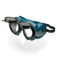BEESWIFT FLIP FRONT WELDING GOGGLES GREEN  (PACK OF 1)