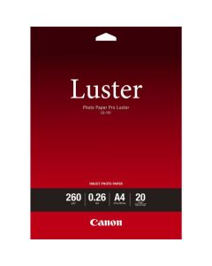 CANON A4 PRO LUSTER PHOTO PAPER 260GSM (PACK OF 20 SHEETS) 6211B006