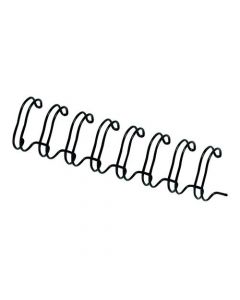 FELLOWES WIRE BINDING ELEMENT 14.3MM BLACK (PACK OF 100) 53277