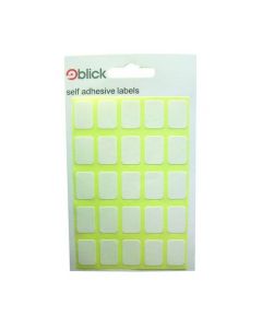 BLICK WHITE 12X18MM LABELS 175 PER BAG (PACK OF 3500) RS002758 (PACK OF 20 BAGS)