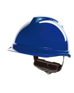 MSA V-GARD 520 PEAKLESS SAFETY HELMET BLUE  (PACK OF 1)
