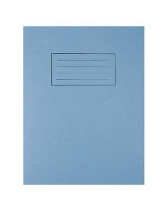 SILVINE EXERCISE BOOK 7MM SQUARES 229X178MM BLUE (PACK OF 10) EX106
